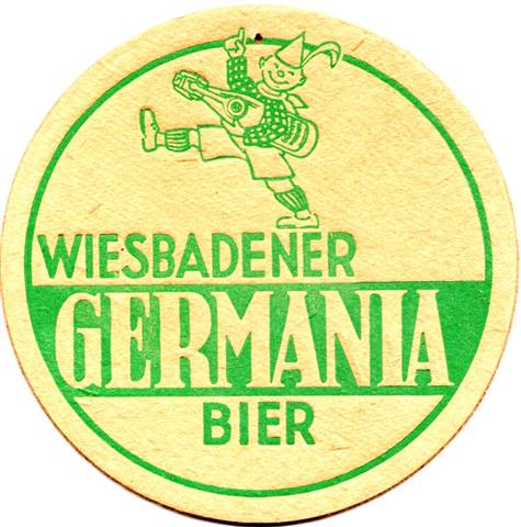 wiesbaden wi-he germania rund 1a (215-wiesbadener-rand schmal-grn) 